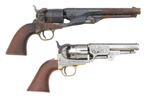 Pair of Reproduction Percussion Revolvers