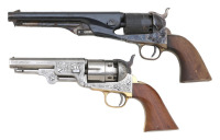Pair of Reproduction Percussion Revolvers - 2