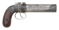 Allen & Thurber Dragoon Size Percussion Pepperbox Pistol