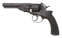 British Double Action Percussion Revolver - 2