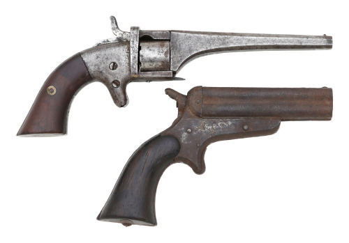 Pair of Antique American Handguns