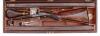 British Percussion Double Rifle-Shotgun Two Barrel Set by Deane - 3