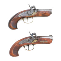 Pair of Jukar Percussion Philadelphia Deringer Pistols