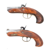 Pair of Jukar Percussion Philadelphia Deringer Pistols - 2