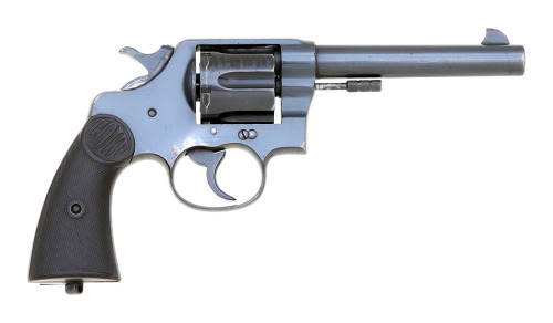 British Contract Colt New Service Double Action Revolver