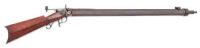 Unmarked Percussion Bench Rest Target Rifle Attributed to Charles Hilliard