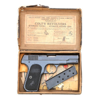 Colt Model 1903 Pocket Hammerless Semi-Auto Pistol with Box