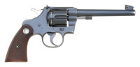 Colt Officers Model Target Double Action Revolver
