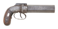 Allen & Thurber Bar Hammer Percussion Pepperbox Pistol