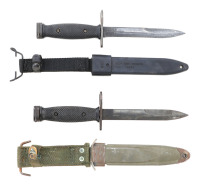 Two U.S. M7 Bayonets