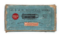Collectible Remington UMC .45 S&W Schofield Cartridges
