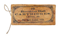 Collectible Frankford Arsenal 1878-Dated .45 Cal Revolver Ball Cartridges