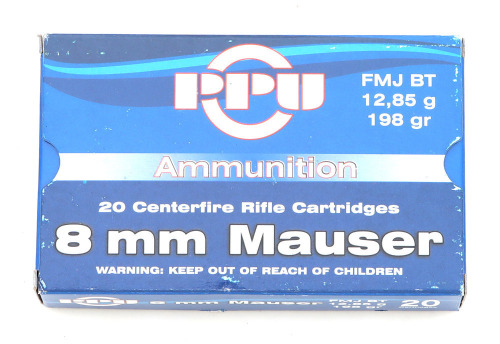 PPU 8mm Mauser Ammunition
