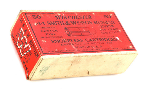 Collectible Winchester .44 S&W Russian Cartridges