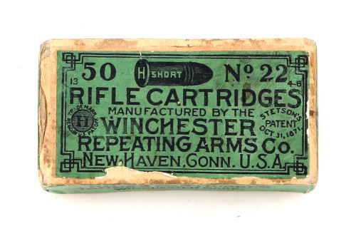 Collectible Winchester 22 Short Target Cartridges