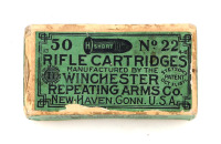 Collectible Winchester 22 Short Target Cartridges