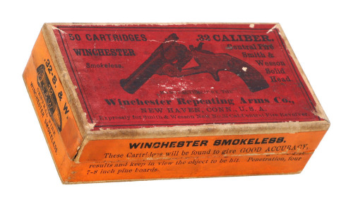 Collectible Winchester .32 CF Smokeless Cartridges