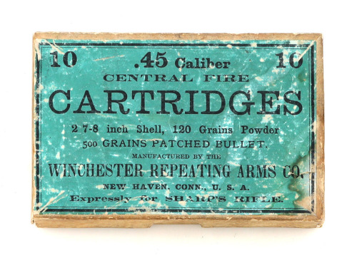 Collectible and Desirable Winchester .45-120-500 Cartridges