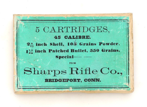 Collectible and Desirable .45-105-550 Sharps Cartridges