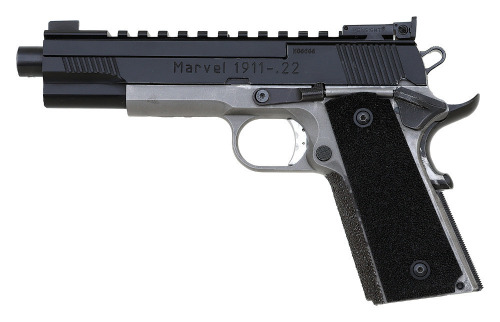 Custom Caspian 1911 Semi-Auto Pistol with Marvel M1911-22 Conversion Unit
