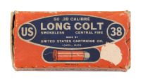 Collectible U.S. Cartridge Company .38 Long Colt Cartridges