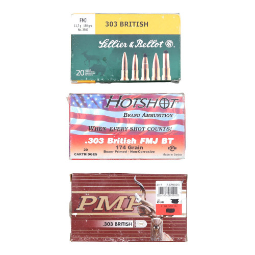 Assorted 303 British Ammunition