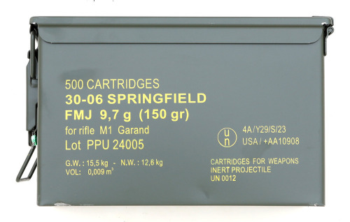 Full and Sealed PPU 30-06 Springfield Ammunition