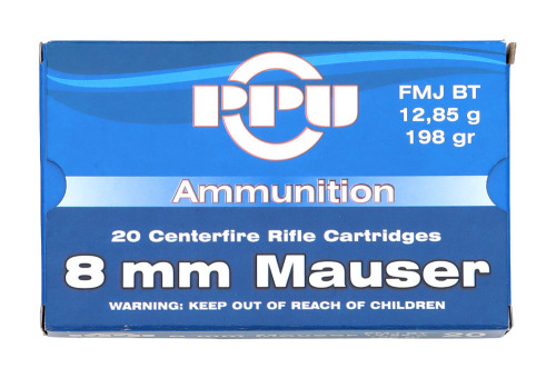 PPU 8mm Mauser Ammunition