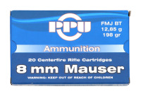 PPU 8mm Mauser Ammunition