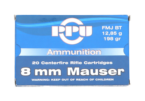 PPU 8mm Mauser Ammunition