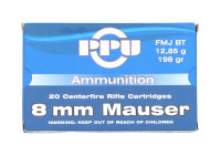 PPU 8mm Mauser Ammunition