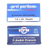 PPU 7.5x54 French Ammunition