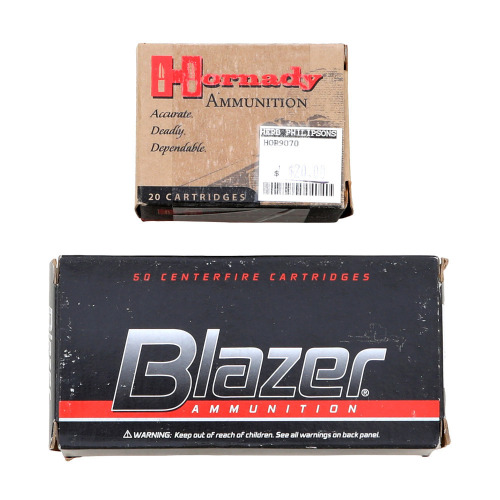 Assorted Blazer and Hornady 44 Special Ammunition