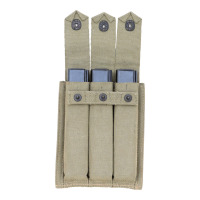 USMC Thompson Magazine Pouch with Three Thompson Magazines