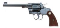 Colt Officers Model Target Double Action Revolver