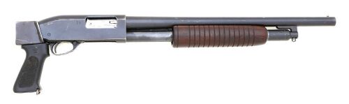 Hi-Standard Model K-120 Slide Action Pistolgrip Firearm