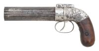 Allen & Thurber Dragoon Size Percussion Pepperbox Pistol - 2