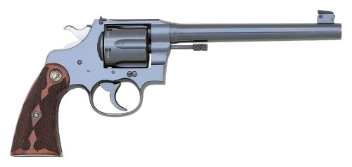 Excellent Colt New Service Target Revolver with Original Box