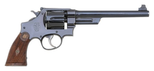 Smith & Wesson First Model 44 Hand Ejector Club Gun Target Revolver
