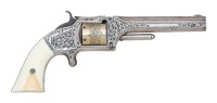 Striking Cased and Engraved Smith & Wesson No. 2 Army Revolver - 3