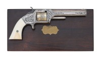 Striking Cased and Engraved Smith & Wesson No. 2 Army Revolver - 2
