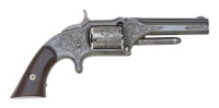 Engraved Smith & Wesson No. 1 1/2 First Issue Revolver
