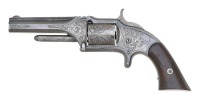 Engraved Smith & Wesson No. 1 1/2 First Issue Revolver - 2