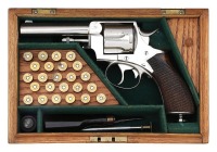 Fine Cased Cogswell & Harrison Ric No. 1 New Model Double Action Revolver