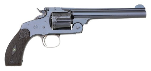 Fine Smith & Wesson New Model No. 3 Frontier Revolver Delivered To Walter Wesson