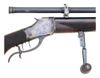 Winchester Model 1885 High Wall First Model Schuetzen Rifle - 3