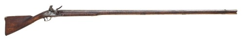 Attractive Colonial Flintlock Long Fowler with British Barrel and Charleville Lock