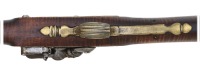 Attractive Colonial Flintlock Long Fowler with British Barrel and Charleville Lock - 2