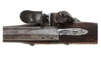 Attractive Colonial Flintlock Long Fowler with British Barrel and Charleville Lock - 3
