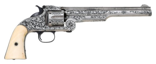 New York Engraved Smith & Wesson No. 3 Second Model American Revolver